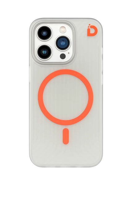 IDUDE COVER TANK MAGSAFE NEON IPHONE 16 PRO MAX ARANCIONE