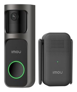 IMOU DOORBLELL 2S 2K KIT CAMPANELLO WI-FI WIRELESS, BATTERIA 5000MAH, LENTE 2,3…