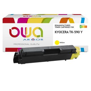 Armor Toner Compatibile per Kyocera TK-590Y - Giallo - 5.000 pag