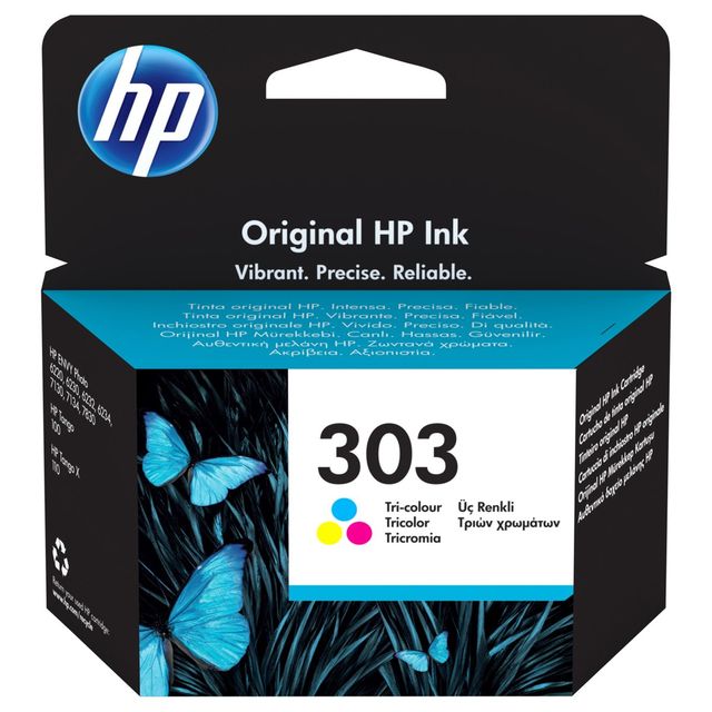 INK HP 303 T6N01AE CMY ENVY 6230/7830/7130