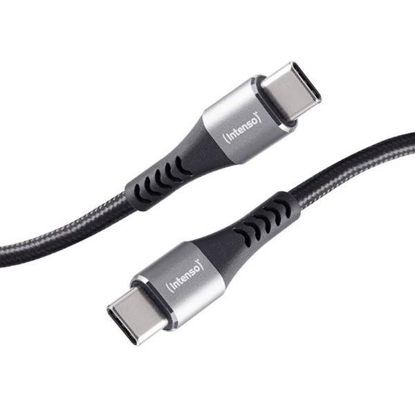 INTENSO DATA CABLE CAVO INTRECCIATO USB-A - USB-C 1.5 MT NERO