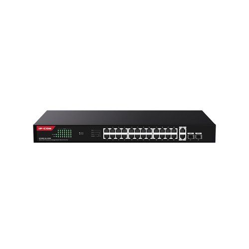 IP-COM G1128P-24-410W SWITCH NON GESTITO 26 PORTE GIGABIT Base-T + 2 PORTE Base…