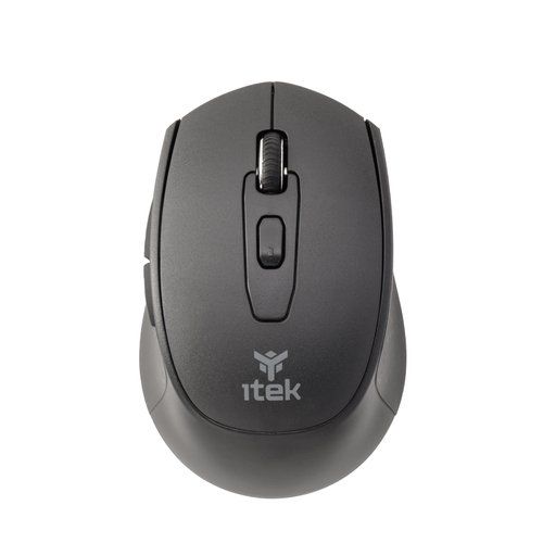 ITEK CLK W24B MOUSE OTTICO ERGONOMICO WIRELESS 2.4GHz + BLUETOOTH 1.600 DPI NERO