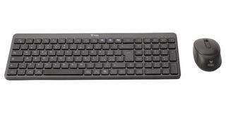 ITEK DEC WS01 TASTIERA WIRELESS FULL SIZE 106 TASTI QWERTY + MOUSE 2.4GHz + BLU…