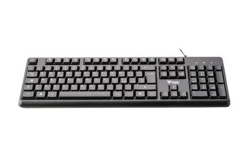 ITEK DGT C01 TASTIERA USB 105 TASTI QWERTY FULL SIZE NERO