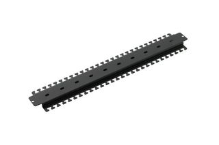 ITRack 309091, Barra di cablaggio, Acciaio, Nero