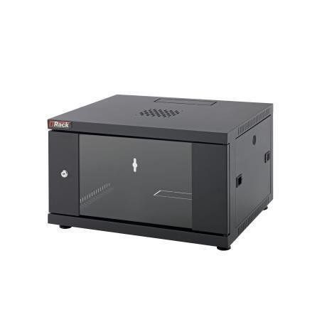 ITRack Office Small - Rack cabinet - montaggio a parete - RAL 9005 - 6U - 19"