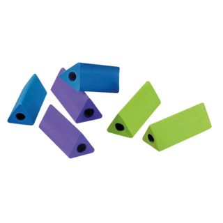 Impugnatura per matite - triangolare - gomma - colori assoertiti - Ikona+ - con…