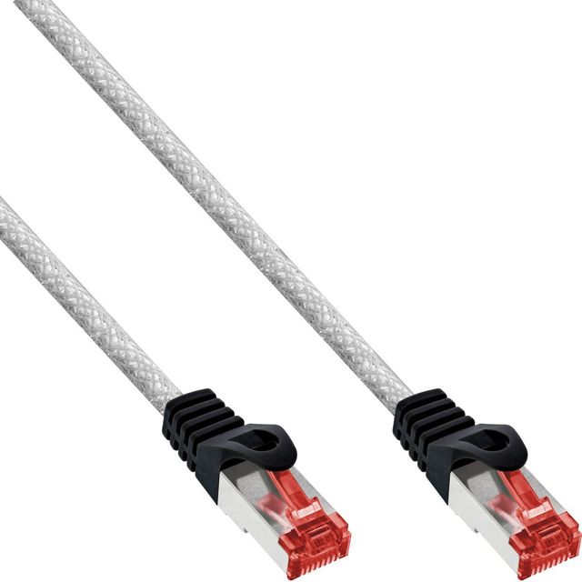 InLine Cavo Patch 3m Cat.6 1000 Mbit RJ45 - Trasparente