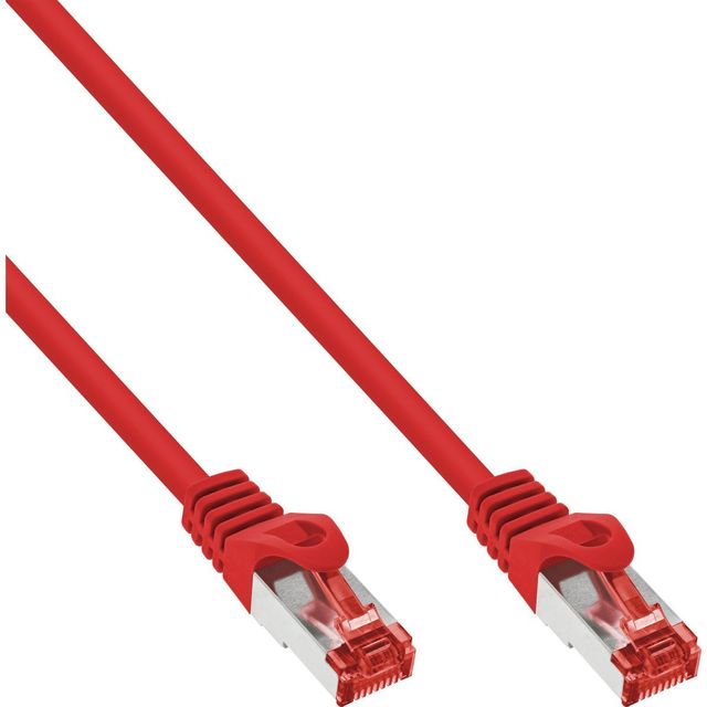 InLine Cavo Patch 5m Cat.6 1000 Mbit RJ45 - Rosso