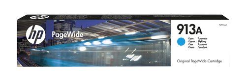 Hp - Cartuccia ink originale - 913A - Ciano - F6T77AE - 3.000 pag