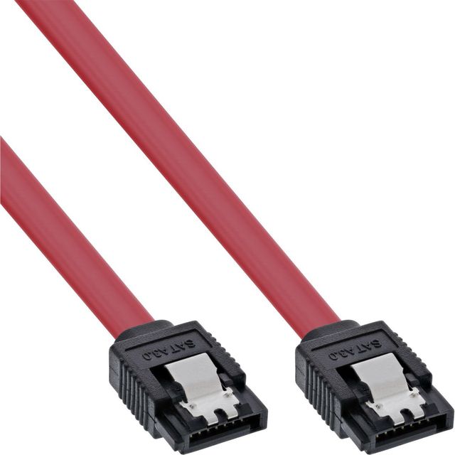 InLine Cavo SATA III (6Gb/s) Rosso - 0,3m