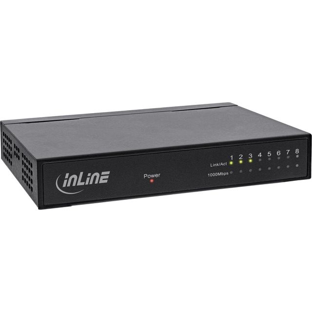 InLine Switch 8 Porte 10/100/1000 MBit