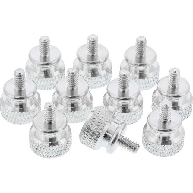 InLine Viti Zigrinate, 10pz - Argento