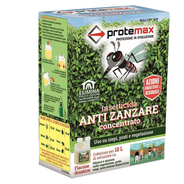 Insetticida antizanzare concentrato 100ml Protemax(delist