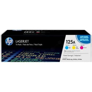 Hp - Confezione 3 Toner originale - 125A - C/M/Y - CF373AM - 1.400 pag cad