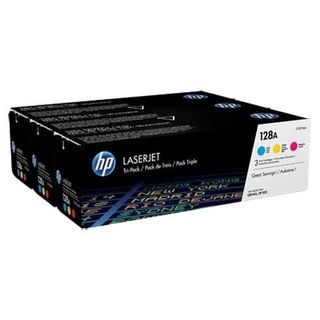 Hp - Confezione 3 Toner originale - 128A - C/M/Y - CF371AM - 1.300 pag cad