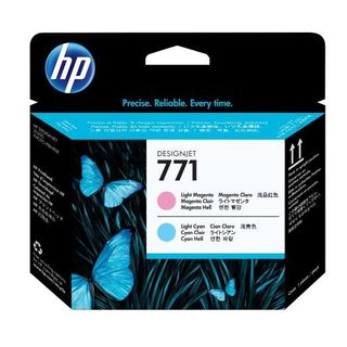 Hp - Testina di stampa originale - 771 - Magenta chiaro / Ciano chiaro - CE019A…