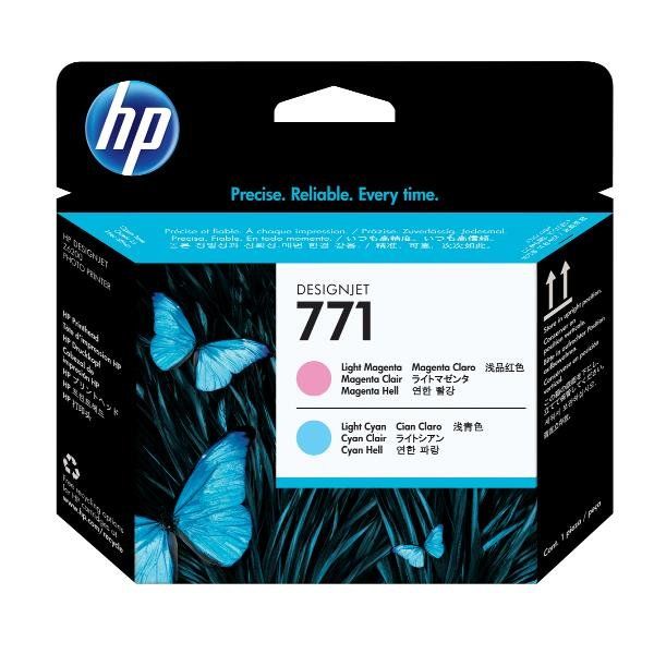 Hp - Testina di stampa originale - 771 - Magenta chiaro / Ciano chiaro - CE019A…