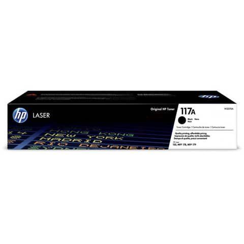 Hp - Toner originale - 117A - nero - W2070A - 1.000 pag