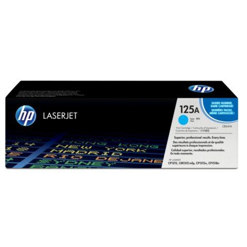 Hp - Toner originale - 125A - Ciano - CB541A - 1.400 pag