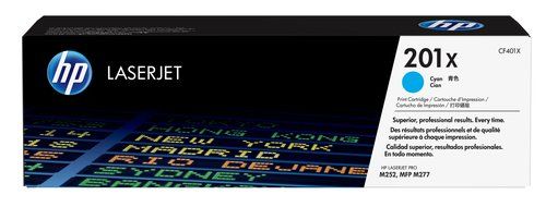 Hp - Toner originale - 201X - Ciano - CF401X - 2.300 pag