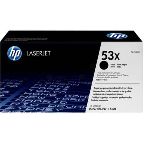 Hp - Toner originale - 53X - Nero - Q7553X - 7.000 pag