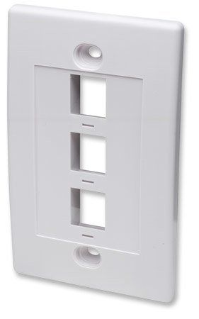 Intellinet 163309 Presa NAT frontale 3x Keyst
