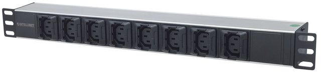 Intellinet 163651 unita di distribuzione dell'energia (PDU) 8 presa(e) AC 1U Ne…