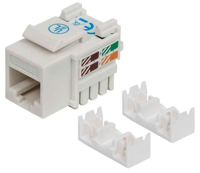 Intellinet 210355 Modulo keystone C5 UTP bianco