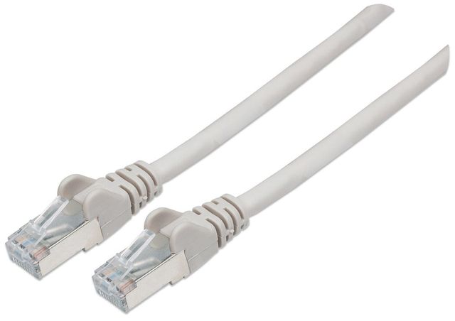 Intellinet 30m Cat6 SFTP cavo di rete Grigio S/FTP (S-STP)