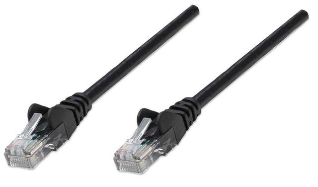 Intellinet 320771 cavo di rete Nero 5 m Cat5e U/UTP (UTP)