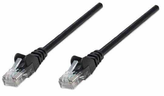 Intellinet 345378 cavo di rete Nero 10 m Cat5e U/UTP (UTP)