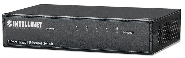 Intellinet 530378 switch di rete Gigabit Ethernet (10/100/1000) Nero