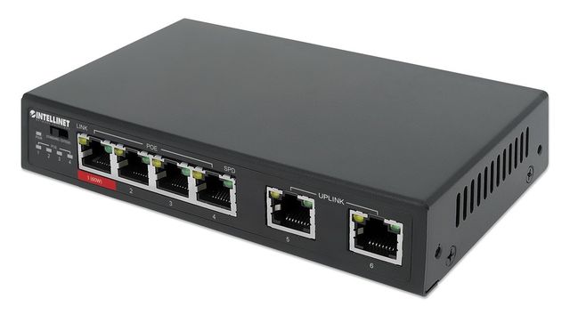 Intellinet 561686 switch di rete Fast Ethernet (10/100) Supporto Power over Eth…