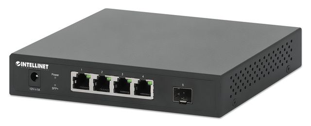 Intellinet 562058 switch di rete Non gestito 2.5G Ethernet (100/1000/2500) Nero