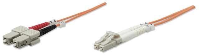 Intellinet 5m LC/SC cavo a fibre ottiche OM1 Arancione
