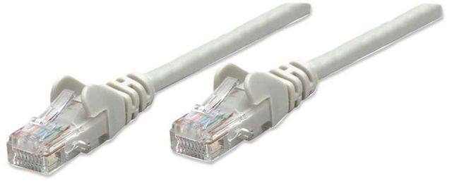 Intellinet Cat5e, 7.5m cavo di rete Grigio 7,5 m U/UTP (UTP)