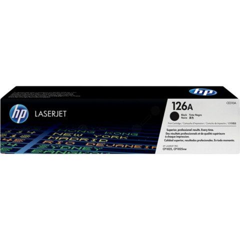 Hp - Toner originali - 126A - Nero - CE310A - 1.200 pag