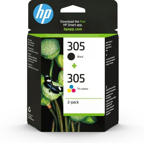 Hp - conf. combo 2 toner originale - 305 - C/M/Y/K - 6ZD17AE