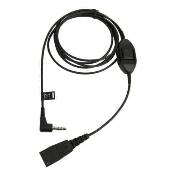 Jabra - Cavo per cuffie - disconnessione rapida maschio a mini-phone stereo 3.5…