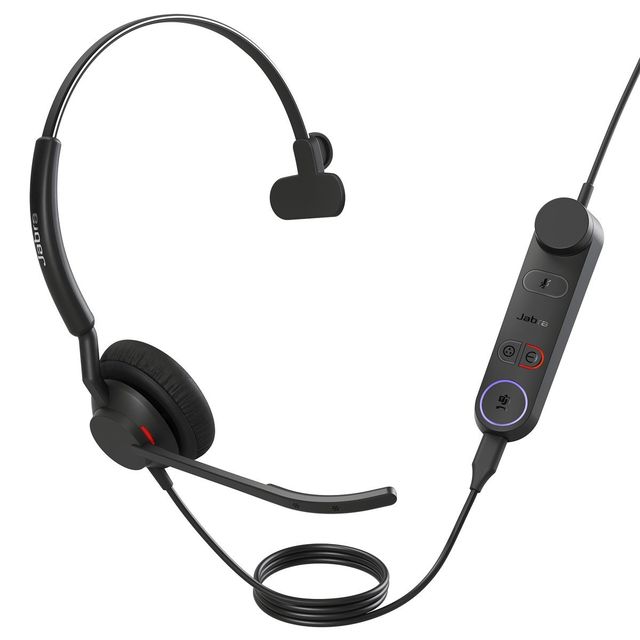 Jabra 5093-299-2159 Engage 50 II USB-C Mono Cuffie Cablate Nere