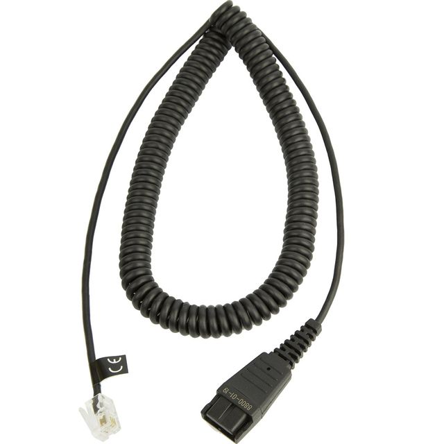 Jabra 8800 01 - Adattatore auricolare - 2 m - per Jabra GN 2100 Flex-Boom 3-in-…
