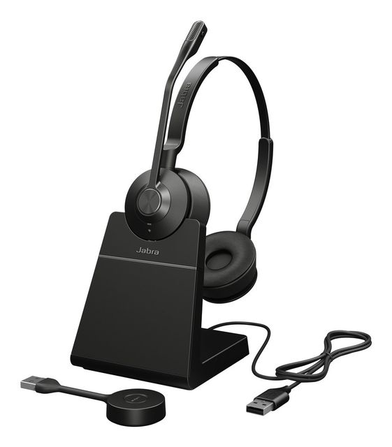 Jabra 9659-415-111 Engage 55 SE Cuffie Stereo UC Wireless con Base