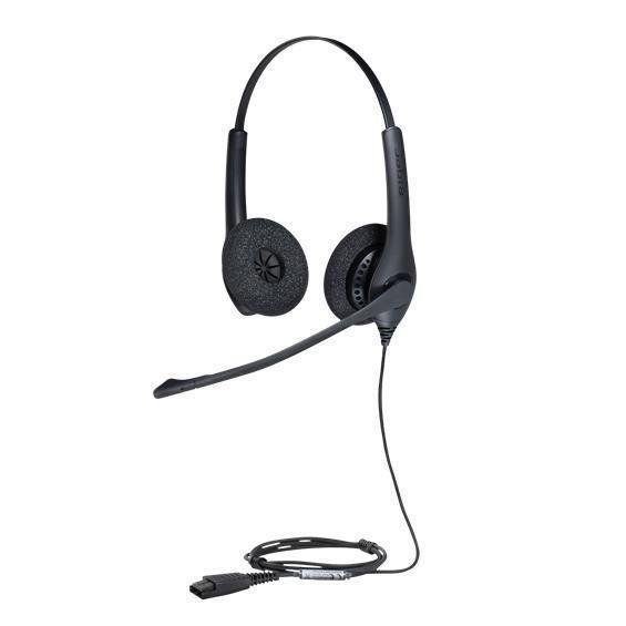 Jabra BIZ 1500 Duo - Cuffie con microfono - over ear - cablato - Quick Disconne…
