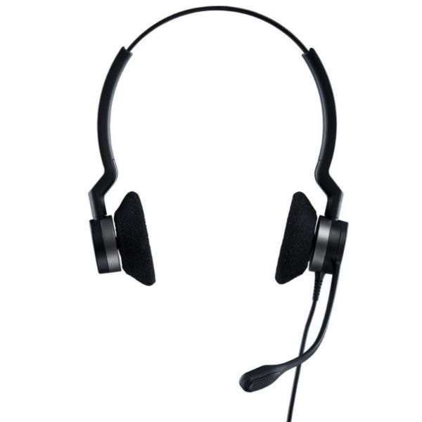 Jabra BIZ 2300 USB UC Duo - Cuffie con microfono - over ear - cablato - USB