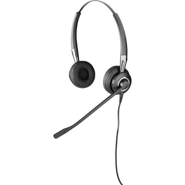 Jabra BIZ 2400 Duo IP - Cuffie con microfono - on-ear - cablato