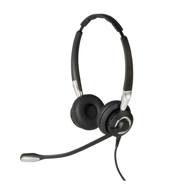 Jabra BIZ 2400 II QD Duo NC Wideband Balanced - Cuffie con microfono - on-ear -…