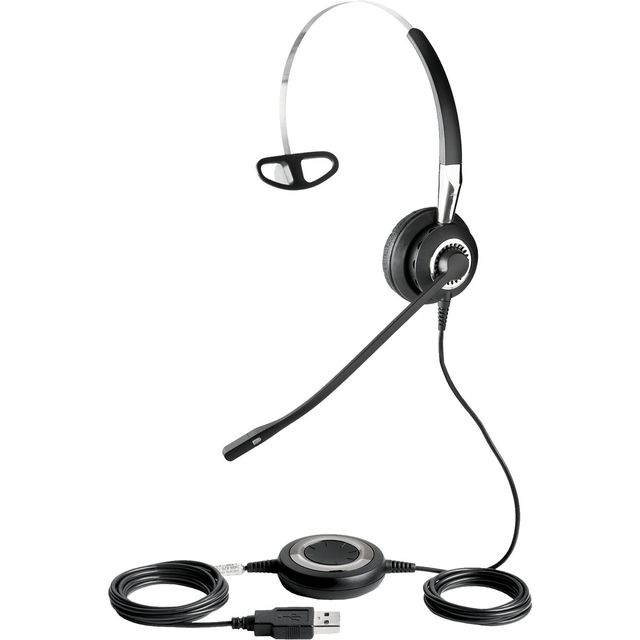 Jabra BIZ 2400 USB Mono - Cuffie con microfono - on-ear - convertibile - cablat…
