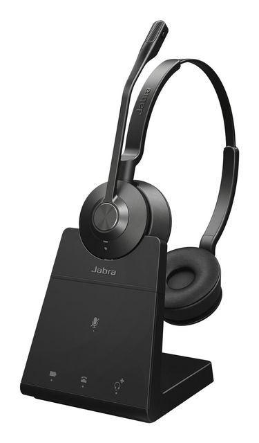 Jabra Engage 45 SE Stereo - Cuffie con microfono - over ear - DECT - senza fili